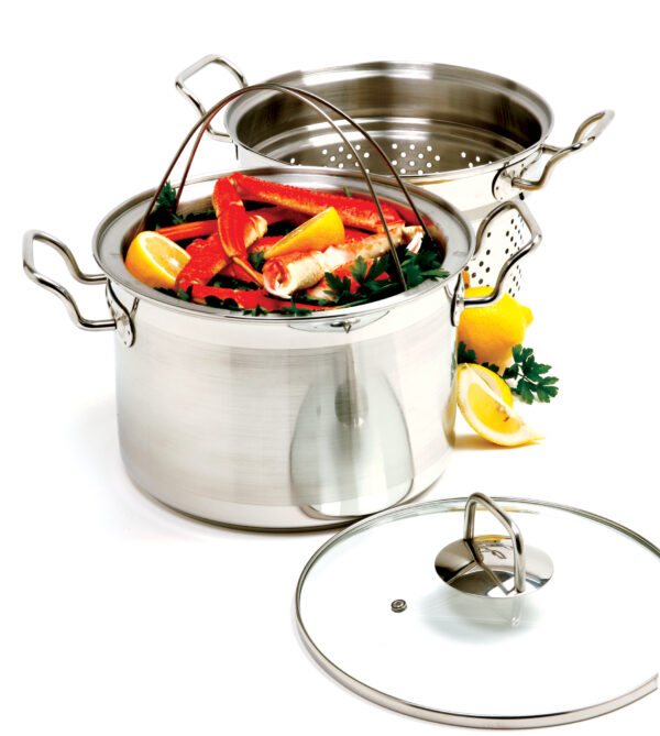 Norpro Stainless Steel Steamer, 8 Quart