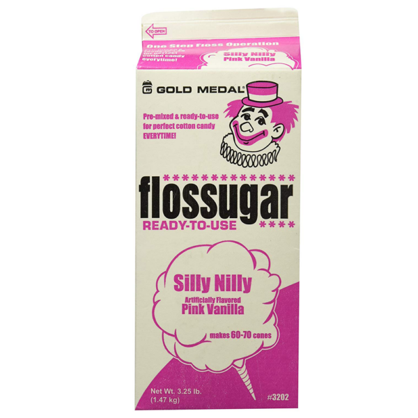 Flossugar Silly Nilly Pink Vanilla