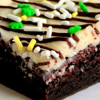 Irish Cream Brownies