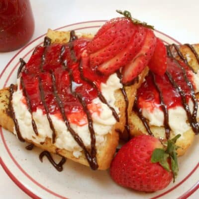 Strawberry Cream Cheese French Toast