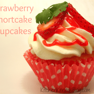 Strawberry Shortcake Cupcakes